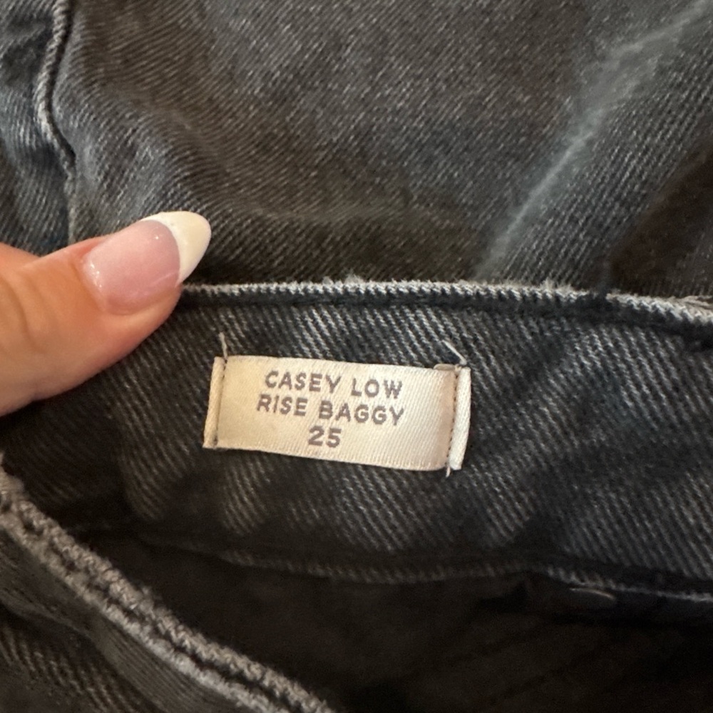 PacSun Casey Low Rise Baggy Jeans - Black